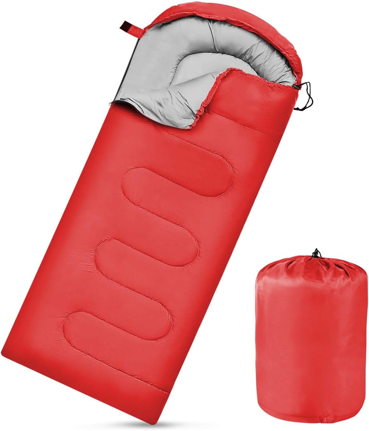 61BkG1Ip1L._AC_SL1500_.jpg Camping Sleeping Bags for Adults Kids Waterproof Lightweight Sleeping Bag for Cold Weather or Warm Backpacking Hiking Mountaineering Indoor Outdoor Use - Image 1