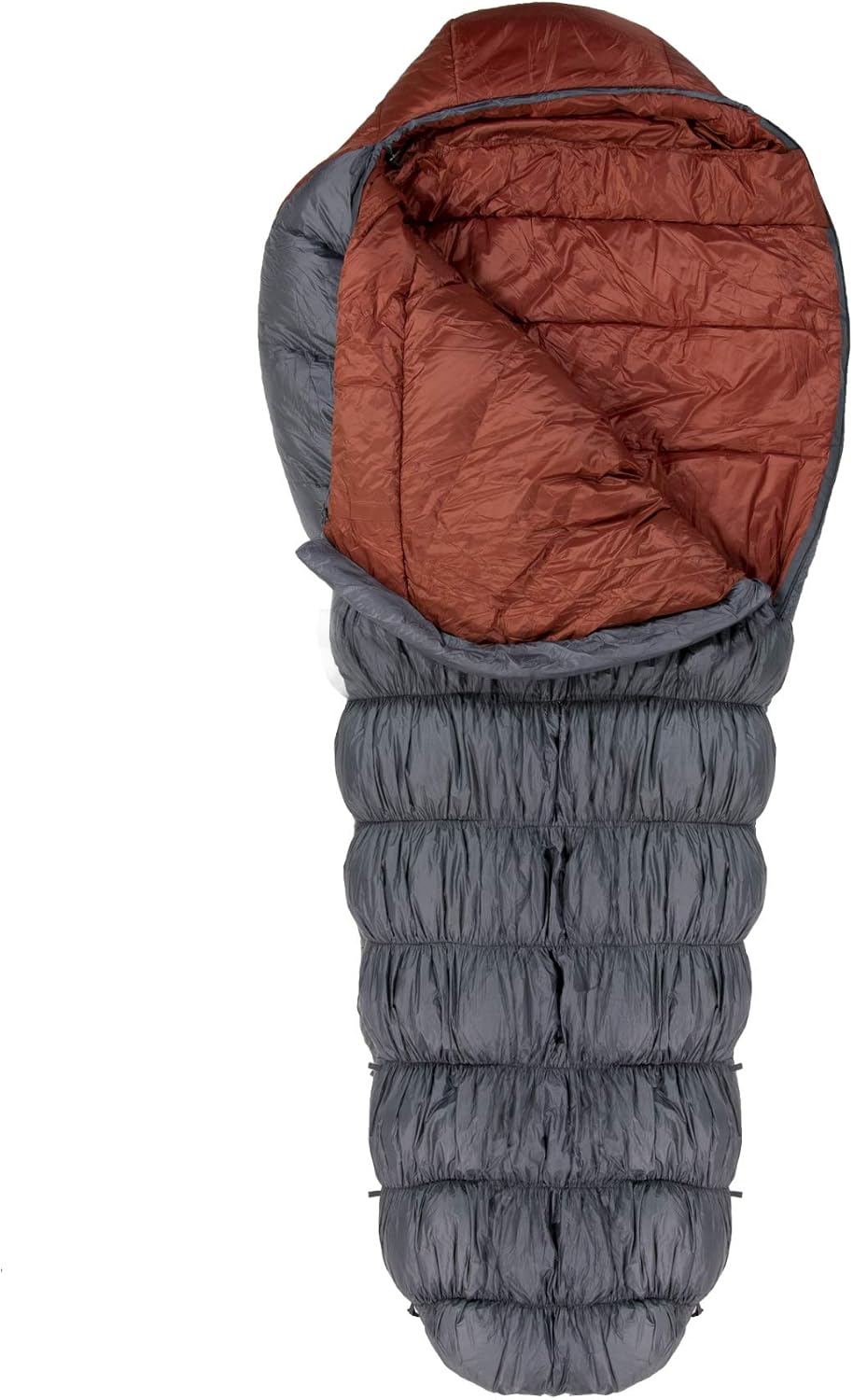 71TntBF4uhL._AC_SL1500_.jpg Lightweight Mummy Sleeping Bag, 20°F Sleeping Bag for Camping, Hiking, and Backpacking in Cold Weather, Gray, Extra Large - Image 1
